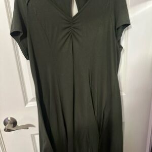 Torrid olive Green Short Sleeve Dress